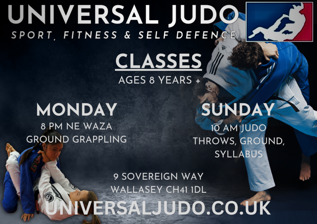 Universal judo academies classes class times.