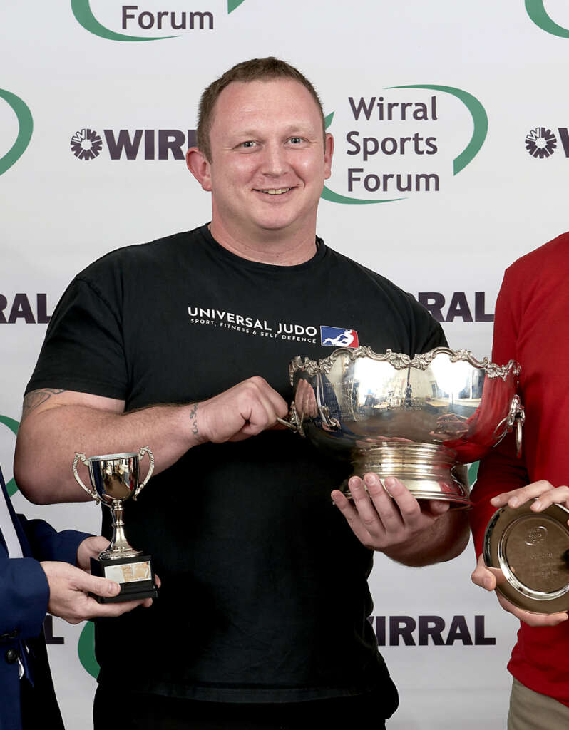Jay Thompson Wirral Sports Awards Coach of the year 2024