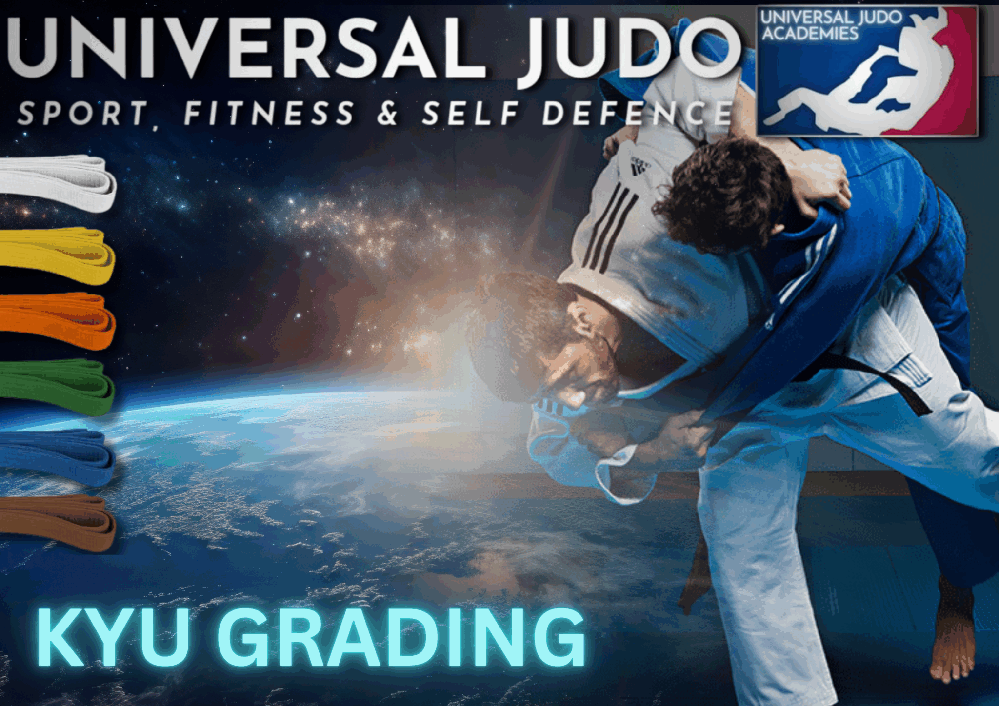 Universal judo academies kyu grading