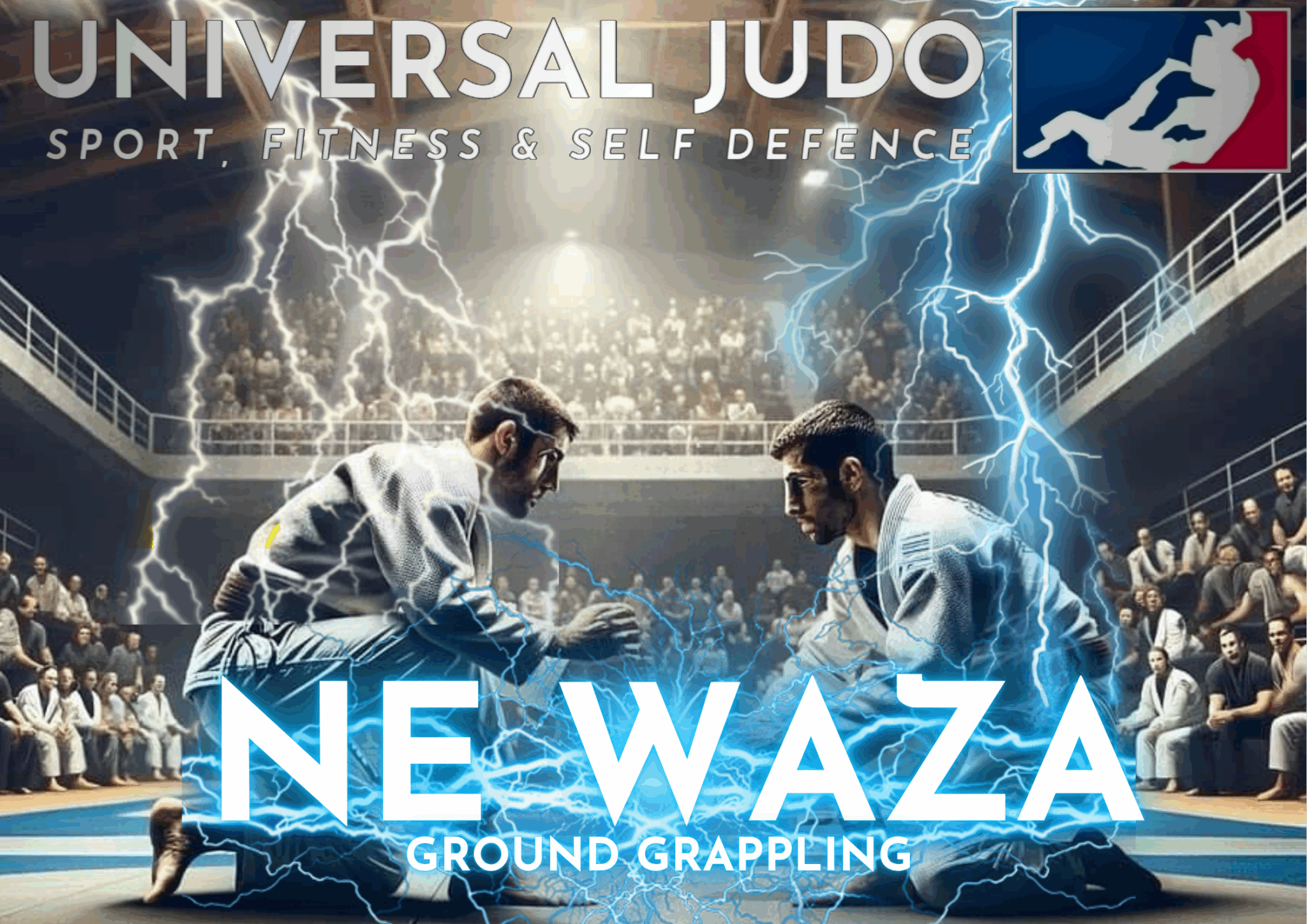 Universal judo academies near waza poster