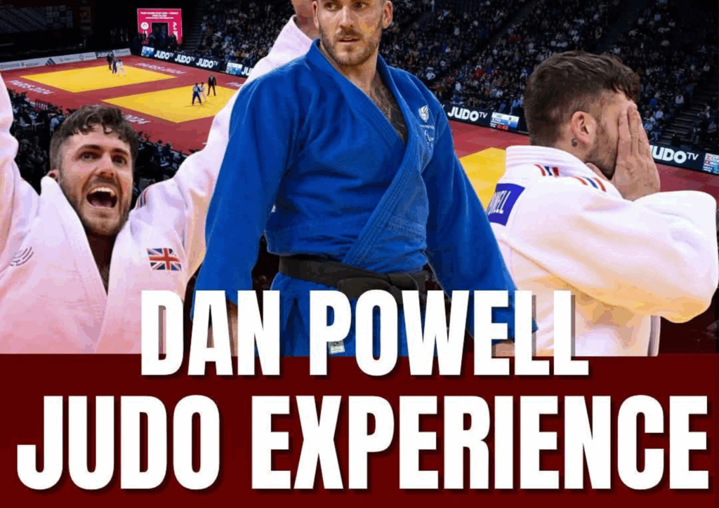 DAN POWELL - WORLD JUDO CHAMPION, EUROPEAN JUDO CHAMPION, PARALYMPIC SILVER MEDALIST IS A GUEST INSTRUCTOR AT UNIVERSAL JUDO ACADEMIES
